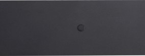Модерна черна стенна лампа с 2 светлини, включително LED с подсветка и USB-C - Longly