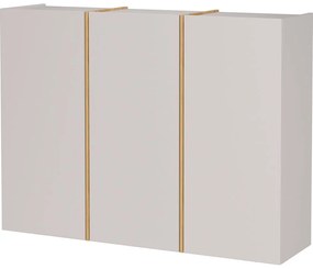 Кремав шкаф за коридор 138x103x38 cm Libbiano – Germania