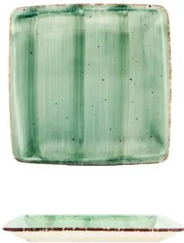 Gural Porselen - Green Квадратна чиния 17x17cm. (NBNORD17X17DU50YS)