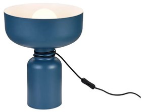 Klausen 108034 - Настолна лампа ABEL 1xE27/11W/230V синя