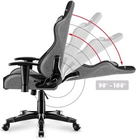 Детски стол за игри Huzaro Ranger 6.0 Mesh-Gkri