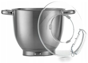 Разопакован: Планетарен миксер Voltz V51115A, 2100W, 7.5 литра, 6 скорости + Pulse, 3 бъркалки, Червен