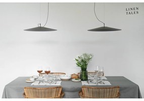 Бяла ленена подложка, 35 x 45 cm - Linen Tales