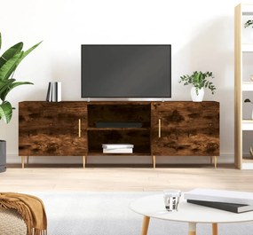 829089 vidaXL ТB шкаф, опушен дъб, 150x30x50 см, инженерно дърво