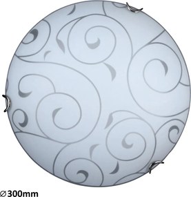 Rabalux Harmony Lux Таванно осветление (плафони) IP20 E27 1x MAX 60W K 3852