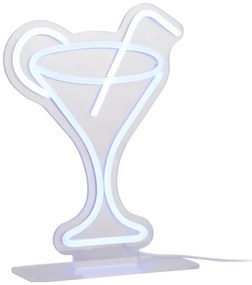 Синя LED неонова светлинна декорация 5 W Cocktail – Leitmotiv