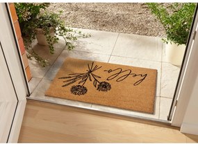 Килимче от кокосови влакна 75x45 cm Hello &amp; Flowers - Hanse Home