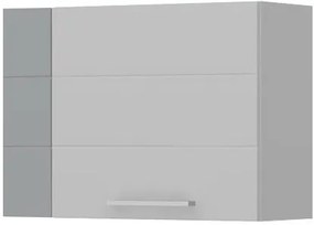 Възможност за персонализиране Висящ шкаф разширение Hudson V5-White - Gray