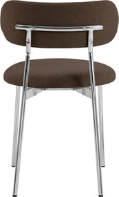 Светлокафяв трапезен стол Lyric – Actona