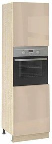 Колонен шкаф за фурна МДФ Глосмакс 602Ф (60см) Сонома