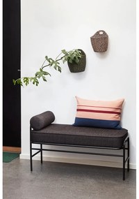 Кафяв стол за отдих с възглавница Pipe - Hübsch