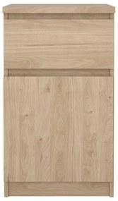 Нощно шкафче в естествен цвят Naia – Tvilum