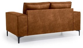 Светлокафяв диван от изкуствена кожа 164 cm Copenhagen - Scandic