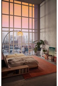 Сив/бежов ленен разтегателен диван 244 cm Base – Karup Design