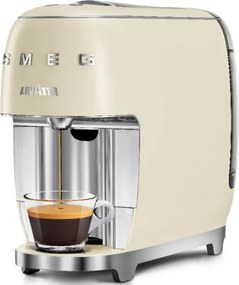 Еспресо машина за капсули SMEG Lavazza A Modo Mio LM200, 1250 W, 10 bar, 0.9 л, Бързо загряване, Крема