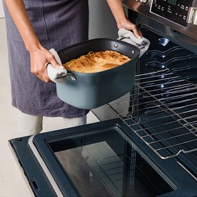 Мултикукър Ninja Foodi PossibleCooker 8in1 MC1001EU, 1200W, 8 л, 8 програми, Керамично покритие, Таймер, Triple Fusion Heat, Син/черен