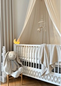 Светлорозова детска нощна лампа Moon Shell – Cam Cam Copenhagen