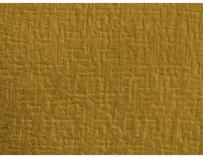 Шенилов сгъваем диван в цвят горчица 228 cm Neyo – Bobochic Paris