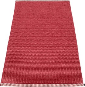 Червен килим за открито и закрито 85x160 cm Mono Blush – Pappelina