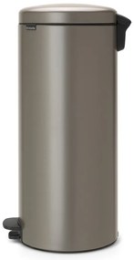 Сиво стоманено кошче за боклук с педал 30 l NewIcon – Brabantia