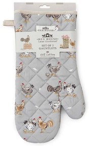 Памучни кухненски ръкавици в комплект от 2 бр. Hen House – Cooksmart ®