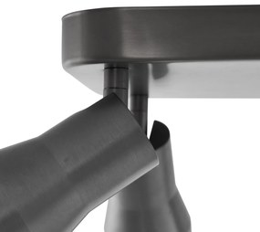 Квадратен таванен прожектор GU10 50 мм 4-светлинен - Stanley