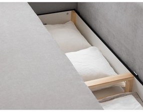 Бежов разтегателен диван с място за съхранение 231 cm Elen – Micadoni