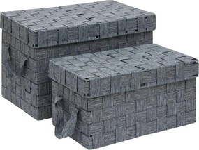 Сет кутии 5five Lise, Правоъгълни, 2 бр - Бежов