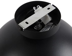 Индустриален плафон черен & златен 28 см - Magnax