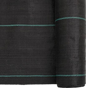 Мембрана против плевели, черна, 0,5x100 м, PP