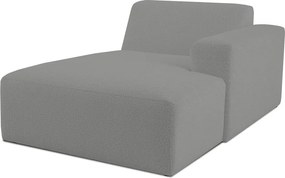 Сив модулен диван от букле (десен ъгъл) Roxy – Scandic