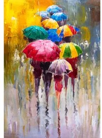 COLORFUL UMBRELLAS КАРТИНА 100/70 СМ