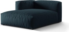 Тъмносин модул за диван (ляв ъгъл) Martina – Micadoni Home