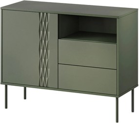 Бюфет Tresse 1D2S-Тъмно зелено