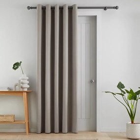 Сиво затъмняващо/термо перде за врата 168x213 cm Wilson – Catherine Lansfield