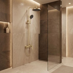 Комплект за душ Rea Prime Brush Gold