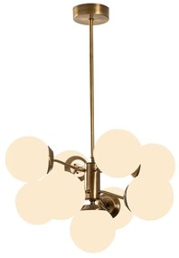 Окачване в бяло-златист цвят Mudoni - Opviq lights