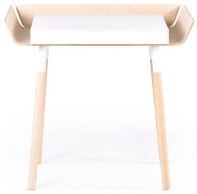 Бяло бюро с 1 чекмедже Бюро My Writing - EMKO