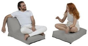 Градински пуф Siesta Sofa Bed Pouf, цвят Сив