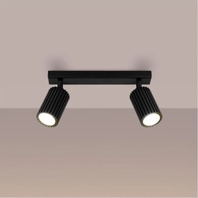 Brilagi - LED точково осветително тяло CRESTO 2xGU10/10W/230V черно