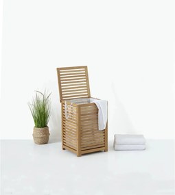 Кош за пране 5five Sicela, Бамбук, 65 L - Натурален