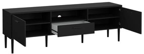 Черна маса за телевизор 177x57 cm Media - Tvilum