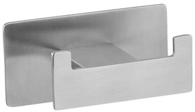 Кука без пробиване от неръждаема стомана в матово сребрист цвят Genova – Wenko