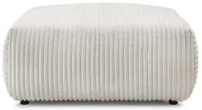 Кремава табуретка от рипсено кадифе Lucien – Bobochic Paris