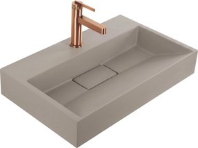 Мивка от конгломерат Rea GOYA TAUPE 60CM