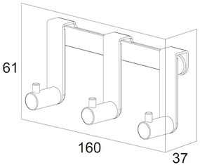 Кука за врата тройна Tiger Geesa ΙΙ