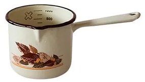 Емайлирано джезве 12см 1л с декор ЕСЕН - 66/12 РЯ-(124-1906)