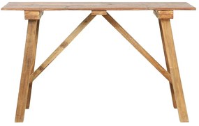 283916 vidaXL Конзолна маса, 130x40x80 см, смесена рециклирана дървесина