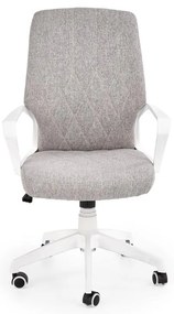 Офисен стол LONA бял/светлосив