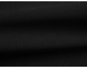 Черен разтегателен ъглов диван с място за съхранение (ляв ъгъл) Moku – Makamii